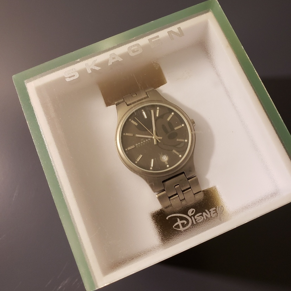 Skagen Denmark Unisex Mickey Mouse Watch